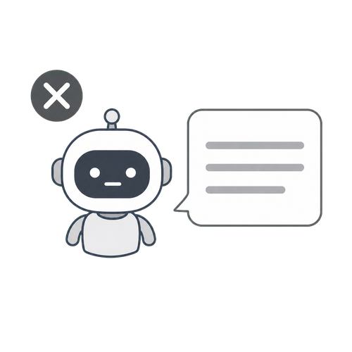 一般的な生成AIのロボットイラスト