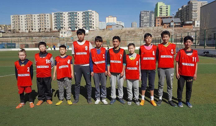 「FC墨田ウランバートル」の皆さん集合写真